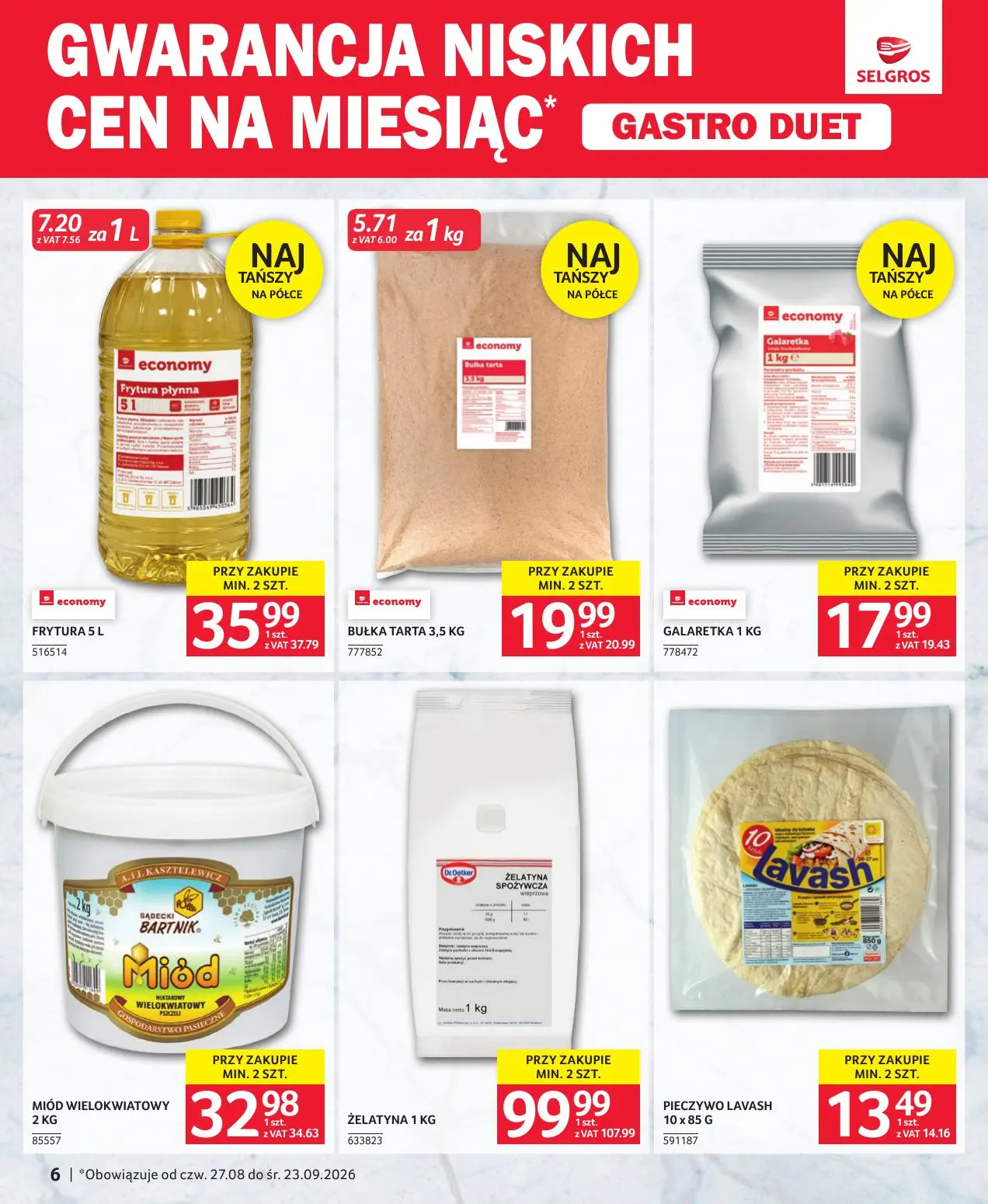 gazetka promocyjna SELGROS Gastro duet - Strona 6