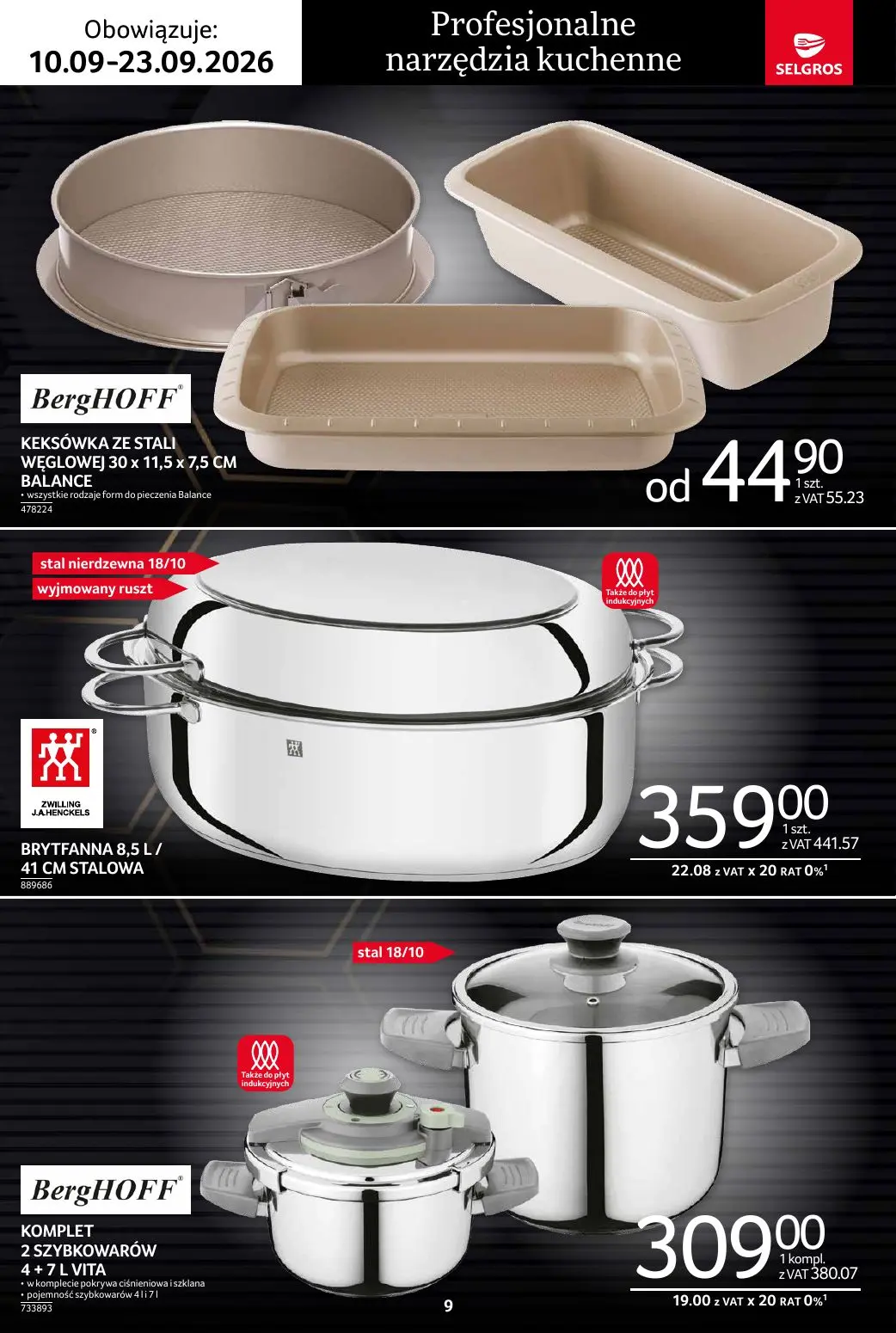 gazetka promocyjna SELGROS Katalog Premium - Strona 9