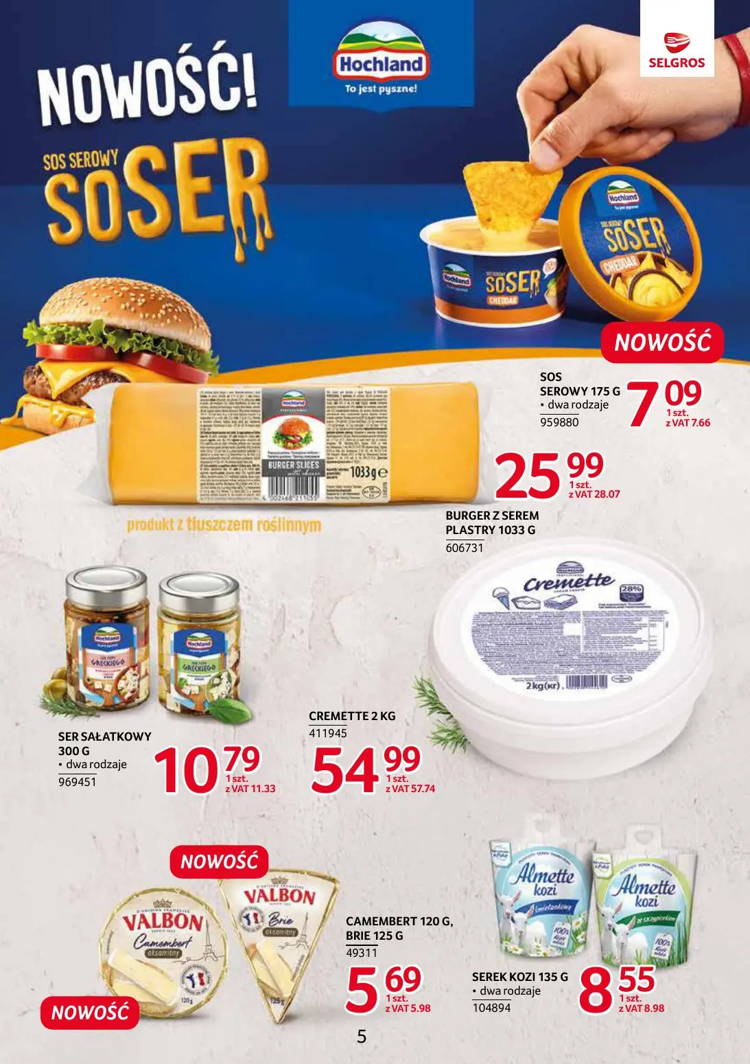 gazetka promocyjna SELGROS Katalog Markowe Produkty - Strona 5