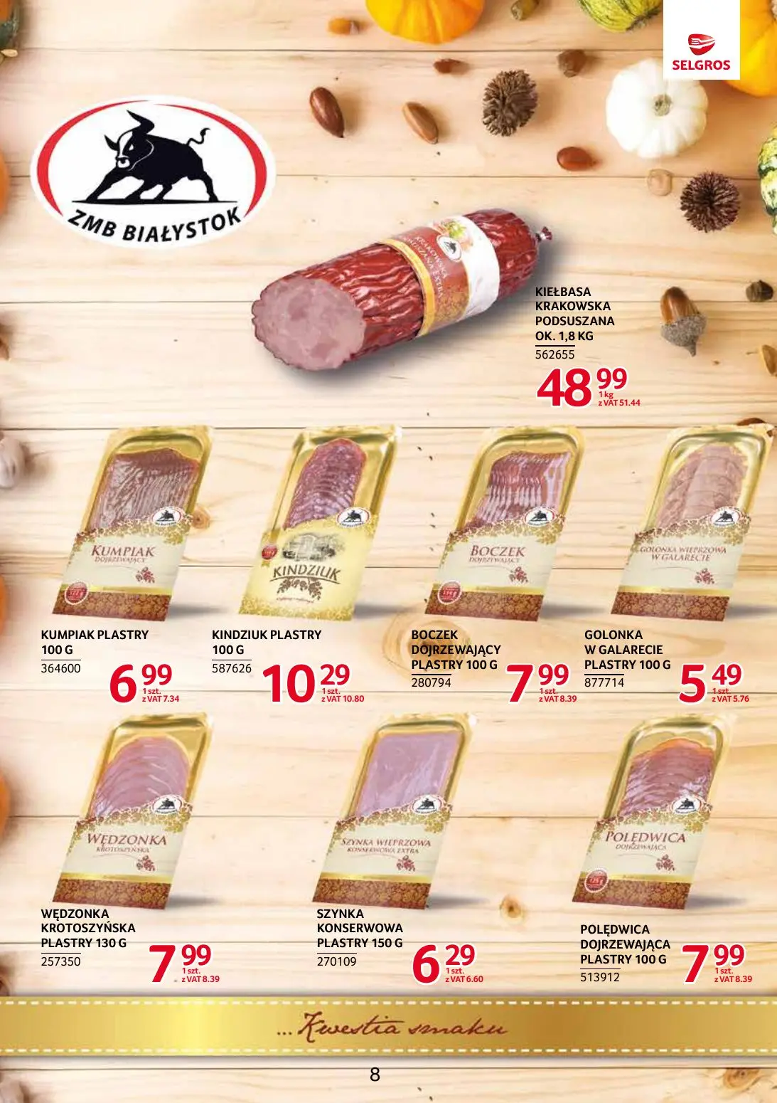 gazetka promocyjna SELGROS Katalog Markowe Produkty - Strona 8