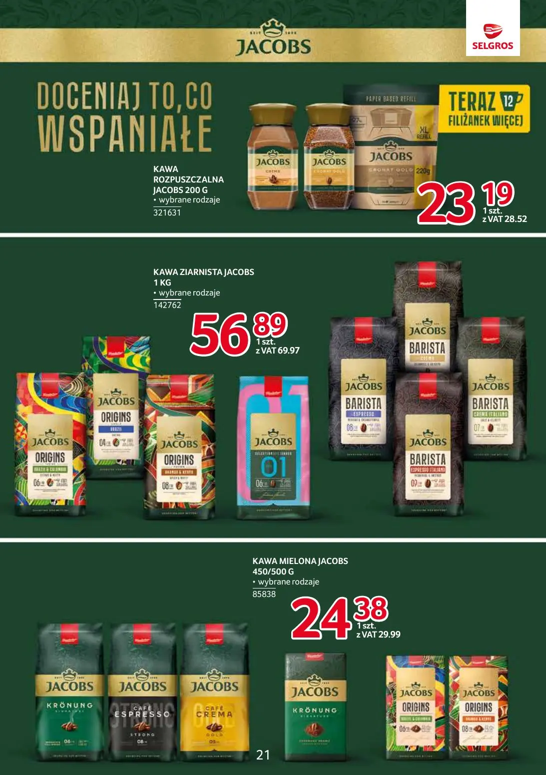 gazetka promocyjna SELGROS Katalog Markowe Produkty - Strona 21