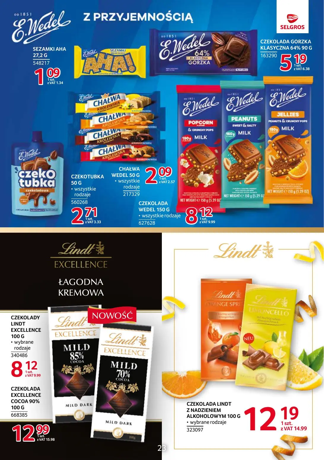 gazetka promocyjna SELGROS Katalog Markowe Produkty - Strona 23