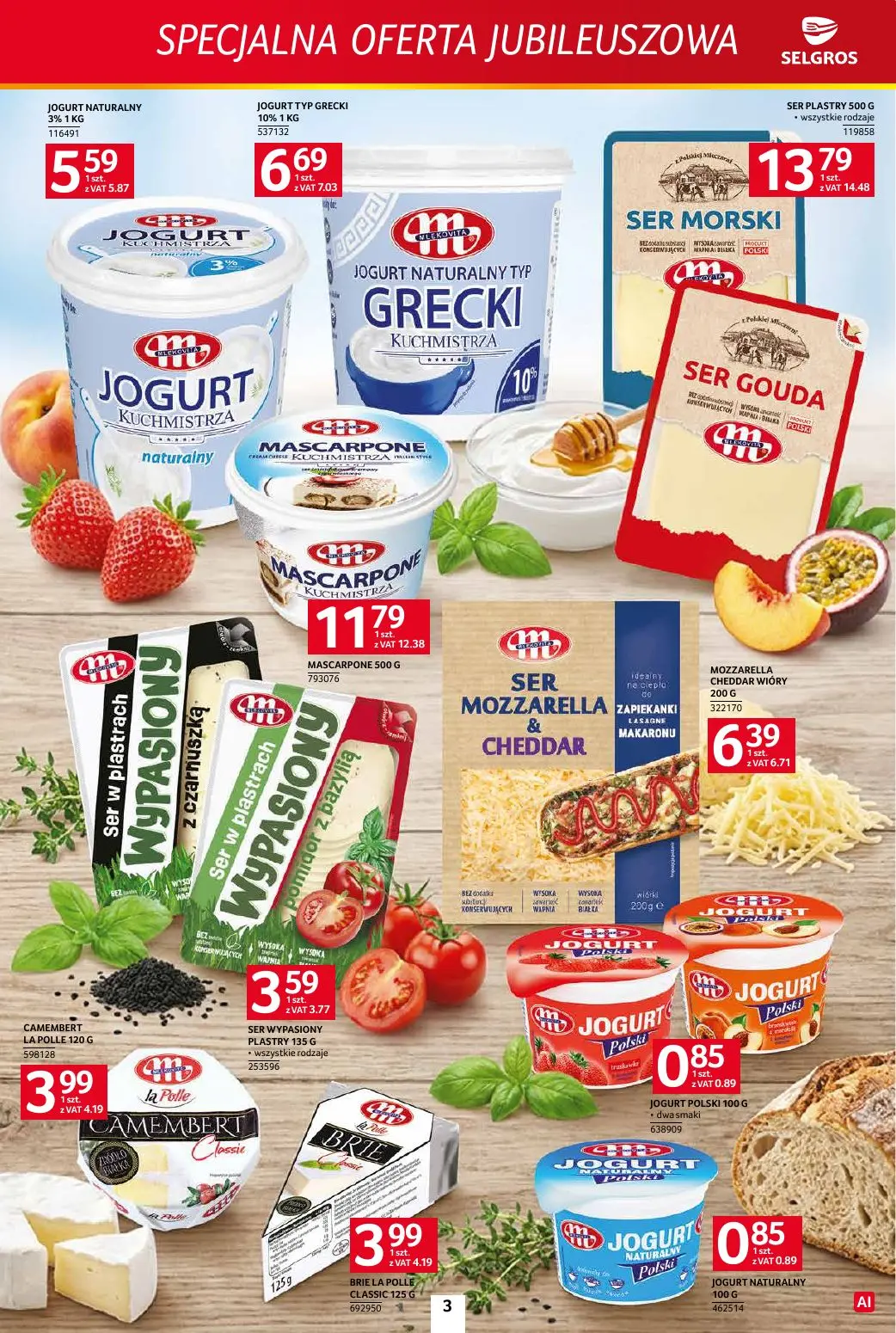 gazetka promocyjna SELGROS Specjalna Oferta Jubileuszowa
 - Strona 3