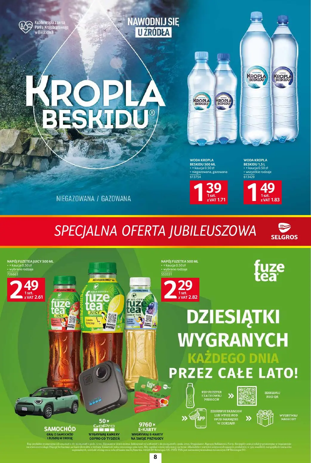 gazetka promocyjna SELGROS Specjalna Oferta Jubileuszowa
 - Strona 8