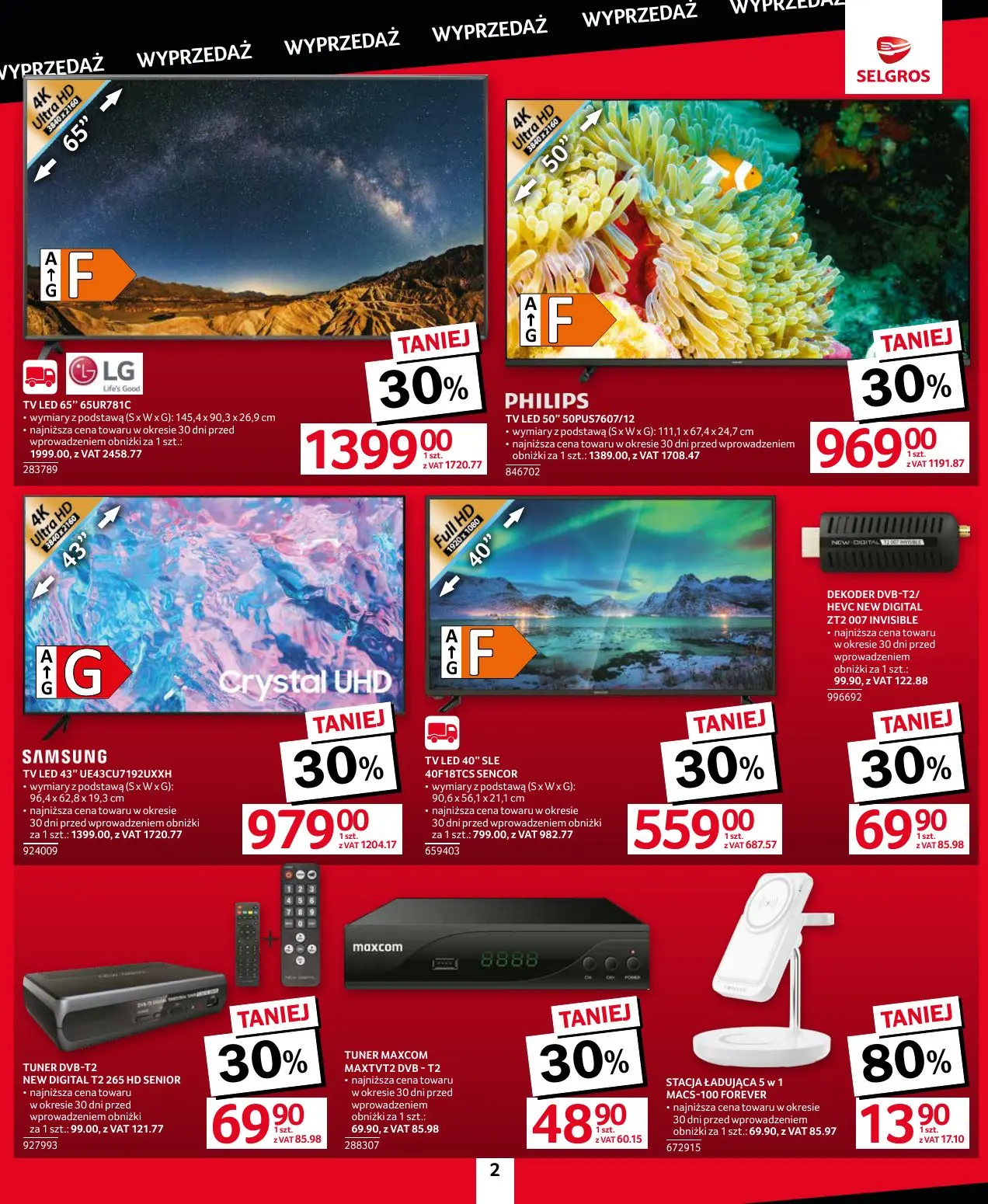 gazetka promocyjna SELGROS Totalna Wyprzedaż - Strona 2