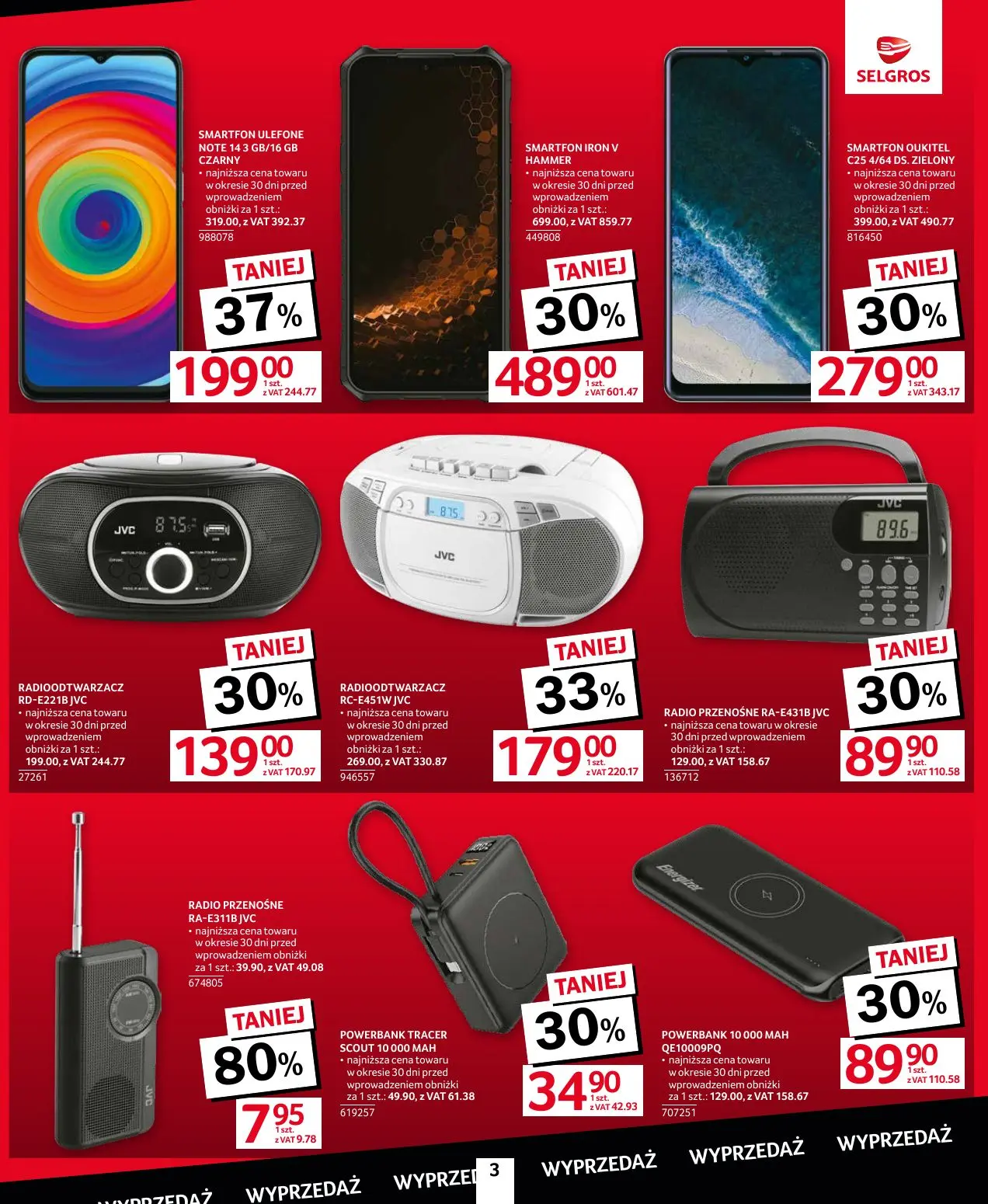 gazetka promocyjna SELGROS Totalna Wyprzedaż - Strona 3
