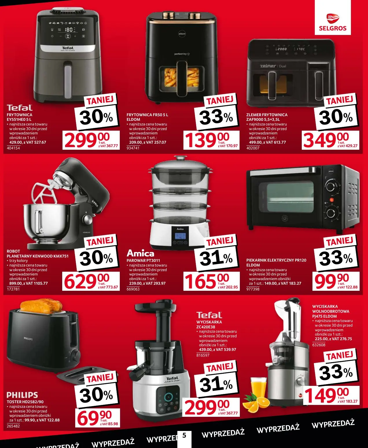 gazetka promocyjna SELGROS Totalna Wyprzedaż - Strona 5