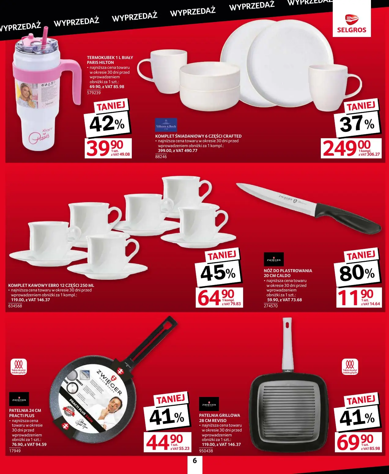 gazetka promocyjna SELGROS Totalna Wyprzedaż - Strona 6