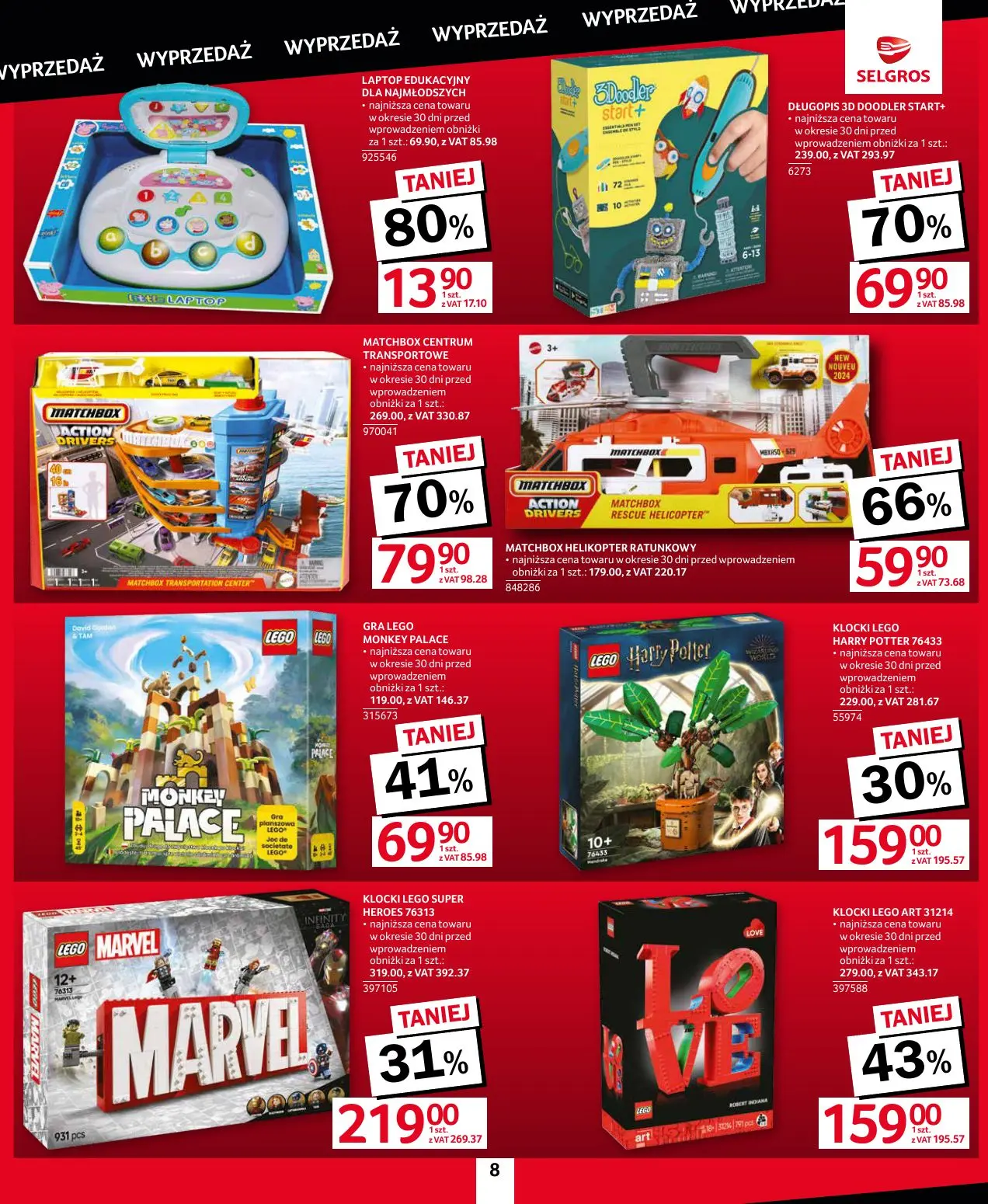 gazetka promocyjna SELGROS Totalna Wyprzedaż - Strona 8