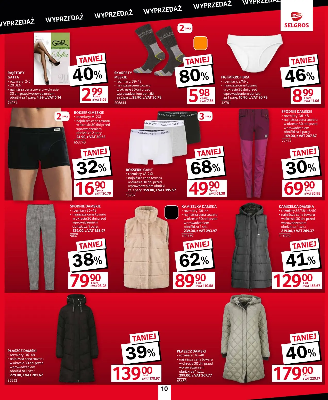 gazetka promocyjna SELGROS Totalna Wyprzedaż - Strona 10