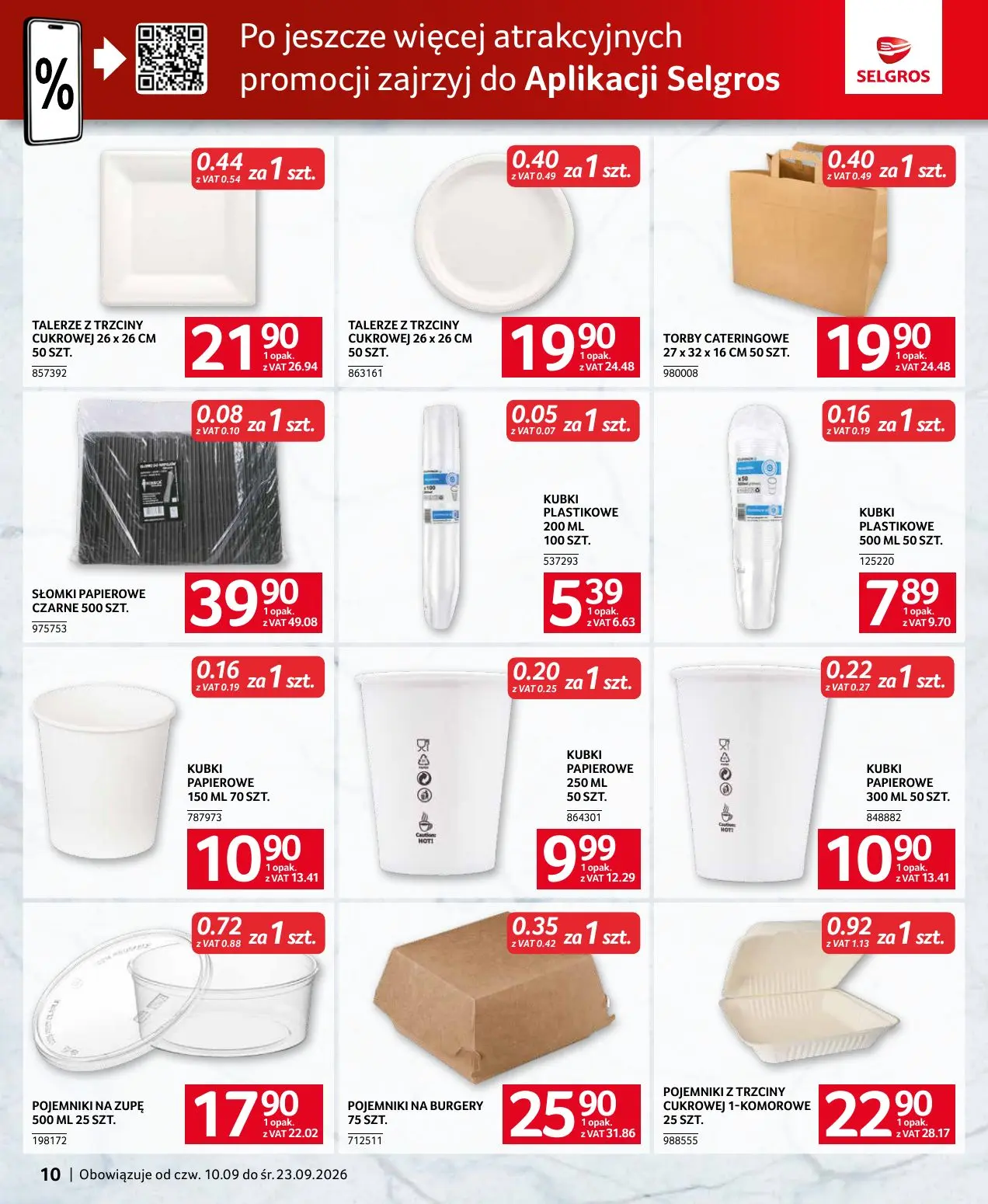 gazetka promocyjna SELGROS Oferta dla gastronomii - Strona 10