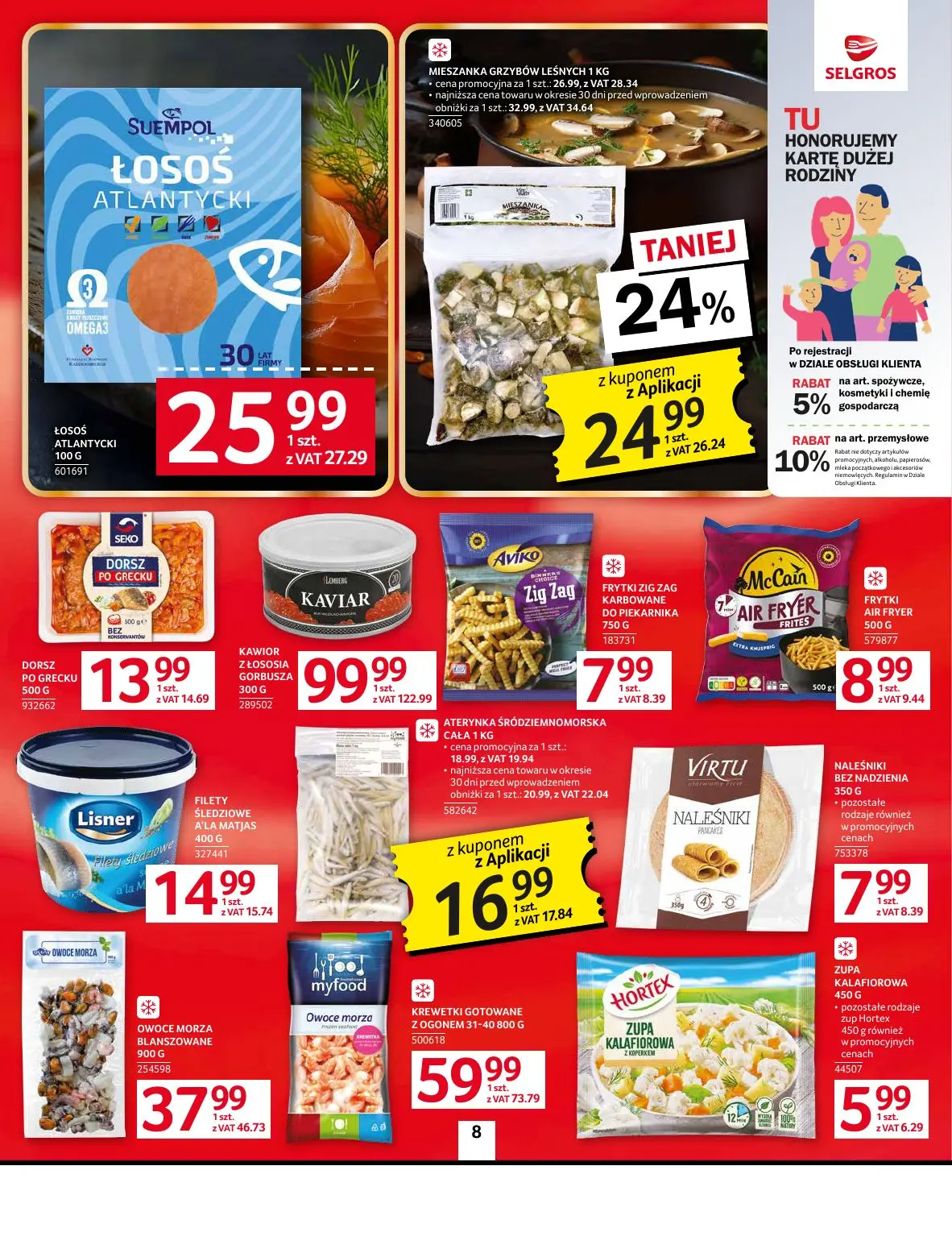 gazetka promocyjna SELGROS Oferta spożywcza - Strona 8