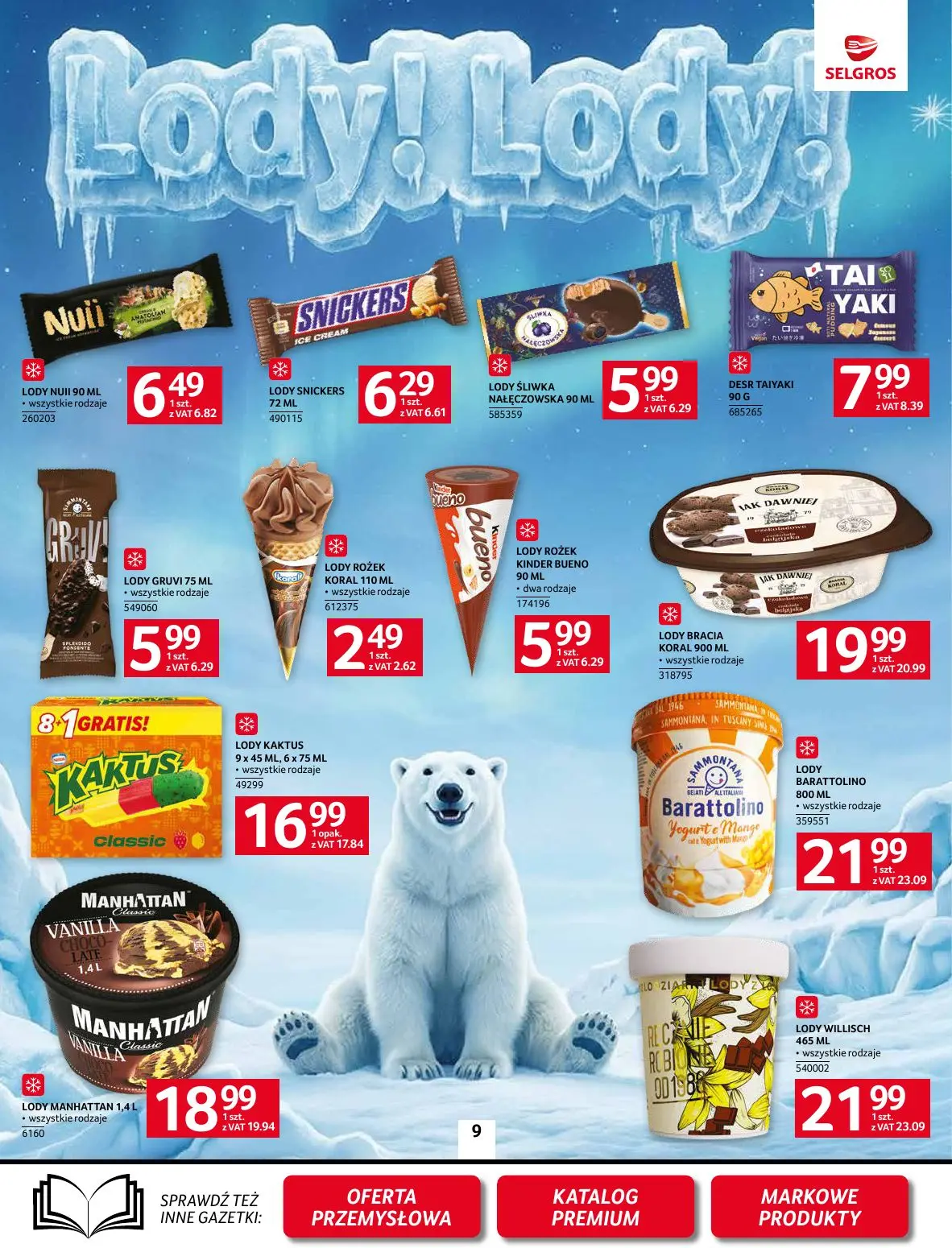 gazetka promocyjna SELGROS Oferta spożywcza - Strona 9