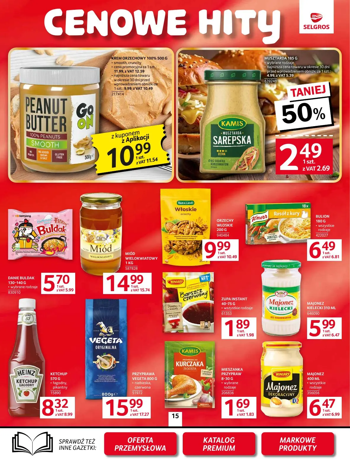 gazetka promocyjna SELGROS Oferta spożywcza - Strona 15
