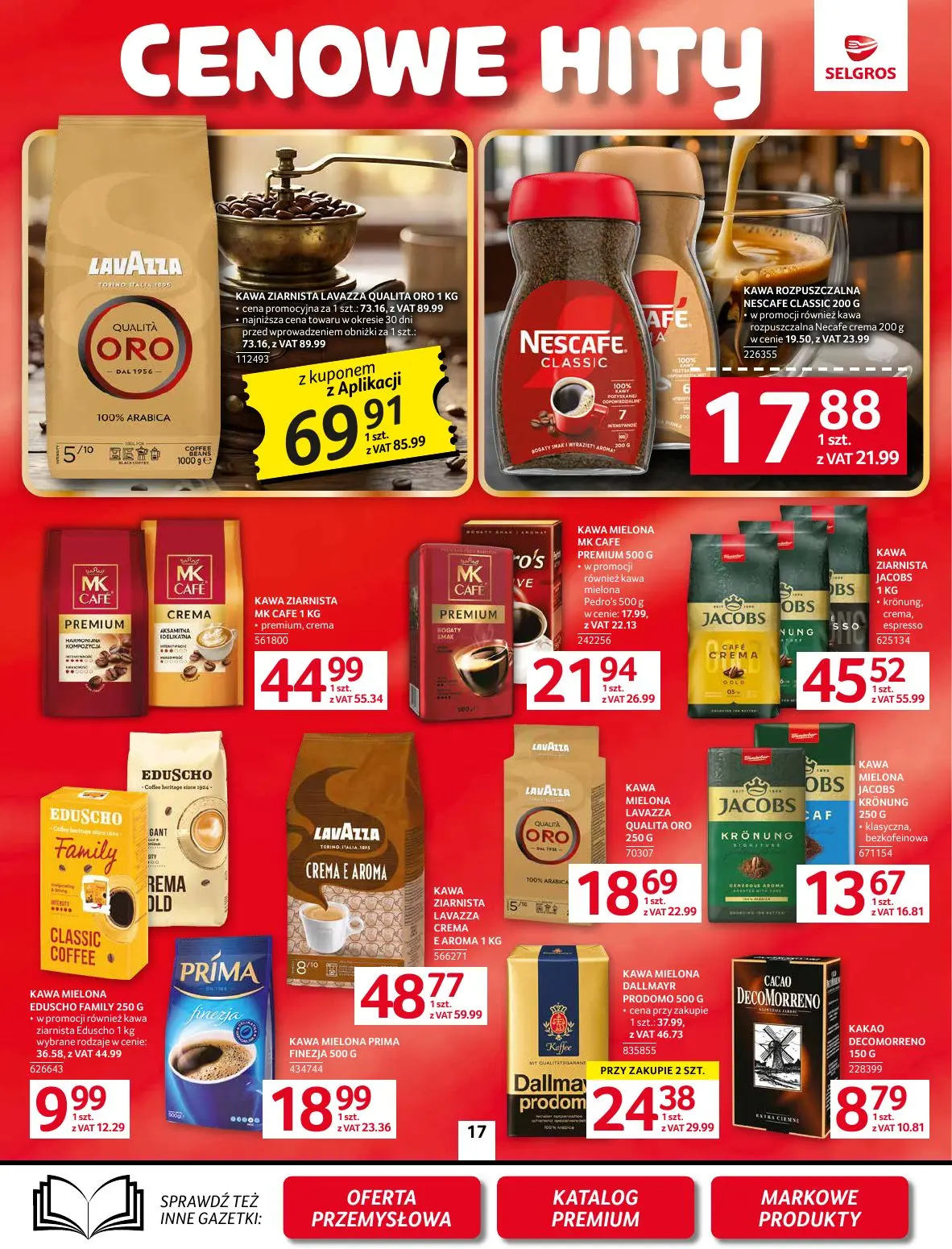 gazetka promocyjna SELGROS Oferta spożywcza - Strona 17