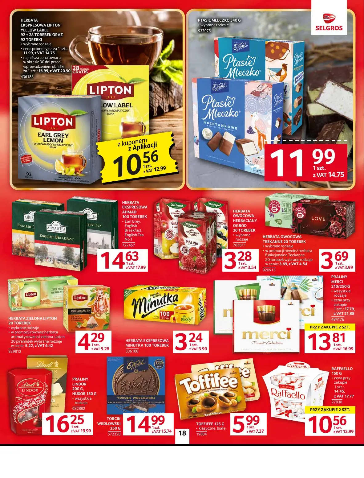 gazetka promocyjna SELGROS Oferta spożywcza - Strona 18