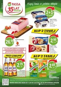 Gazetka promocyjna PASSA, ważna od 2026-09-14 do 2026-09-23.