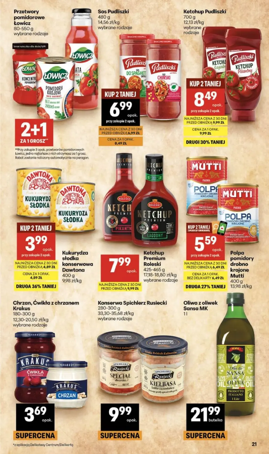 gazetka promocyjna Delikatesy Centrum  - Strona 21