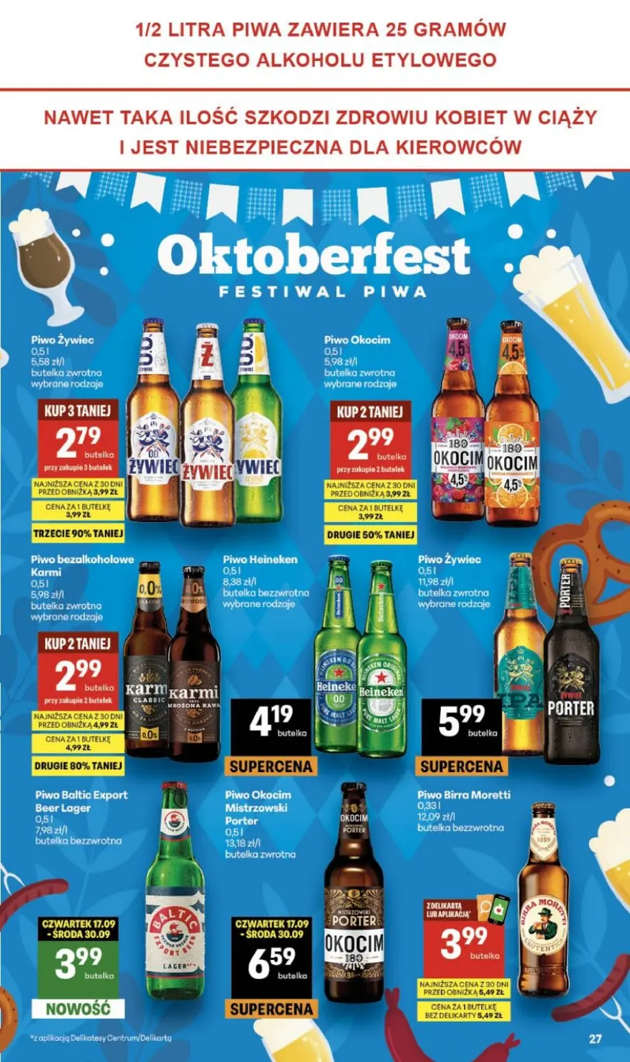 gazetka promocyjna Delikatesy Centrum  - Strona 27