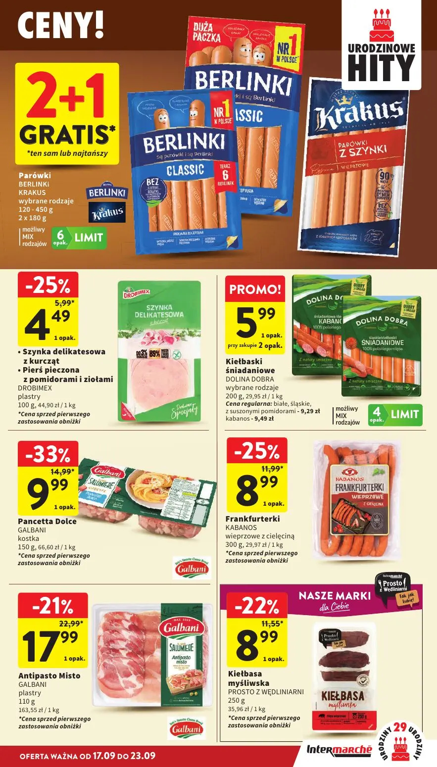 gazetka promocyjna Intermarche Mega okazje - Strona 17