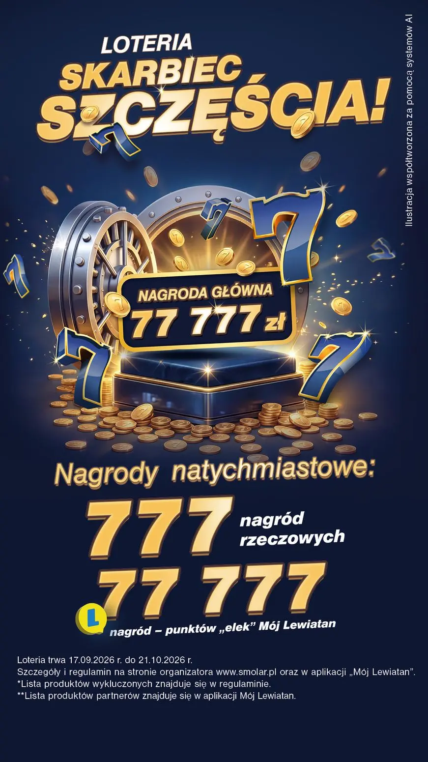 gazetka promocyjna LEWIATAN Loteria "Skarbiec Szczęścia" - Strona 2