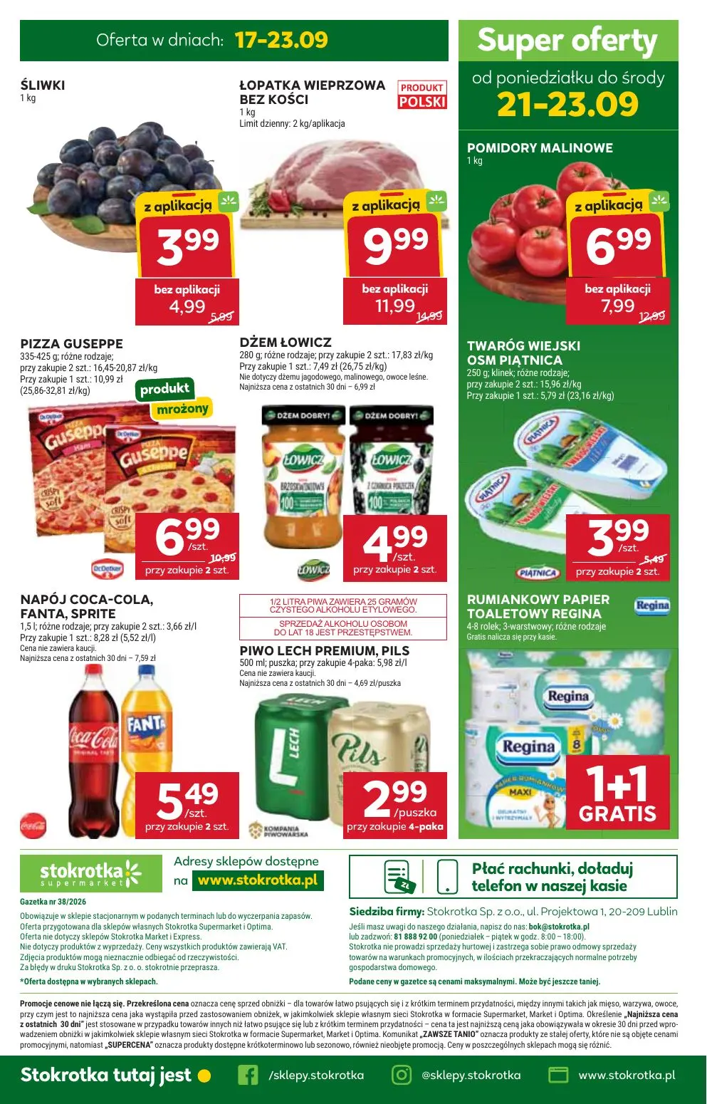 gazetka promocyjna Stokrotka Supermarket Od czwartku - Strona 45