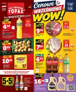 Gazetka promocyjna Topaz, ważna od 2026-09-17 do 2026-09-23.