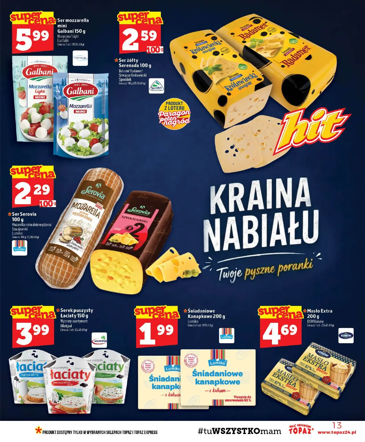 gazetka promocyjna Topaz Ogólna - Strona 13
