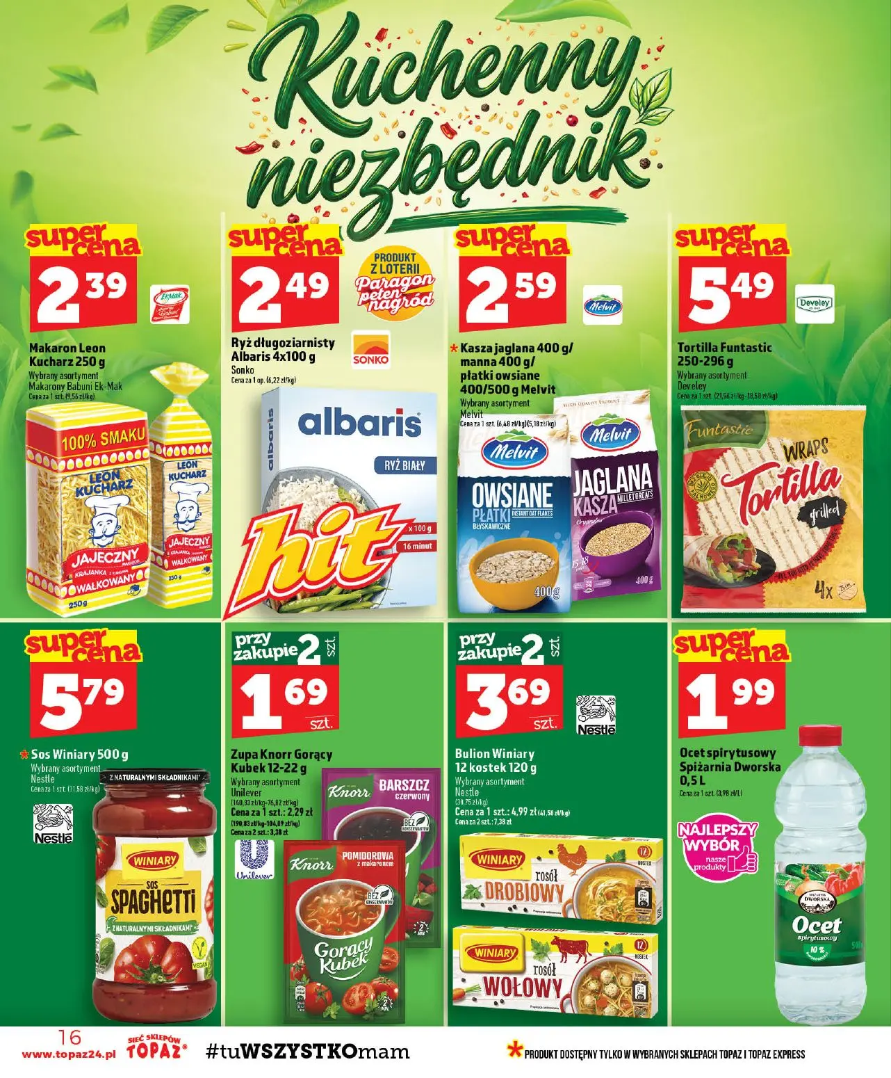 gazetka promocyjna Topaz Ogólna - Strona 16