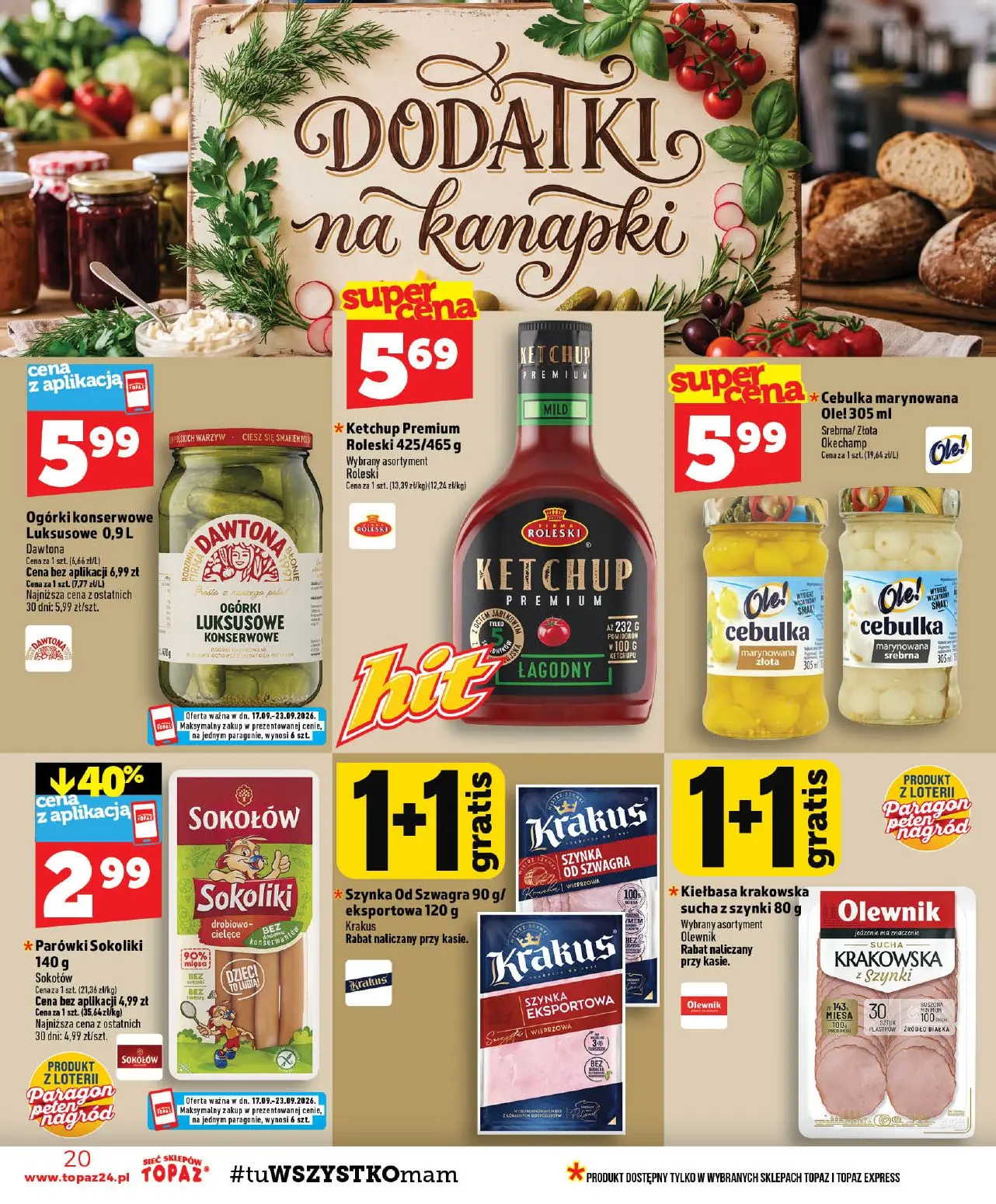 gazetka promocyjna Topaz Ogólna - Strona 20
