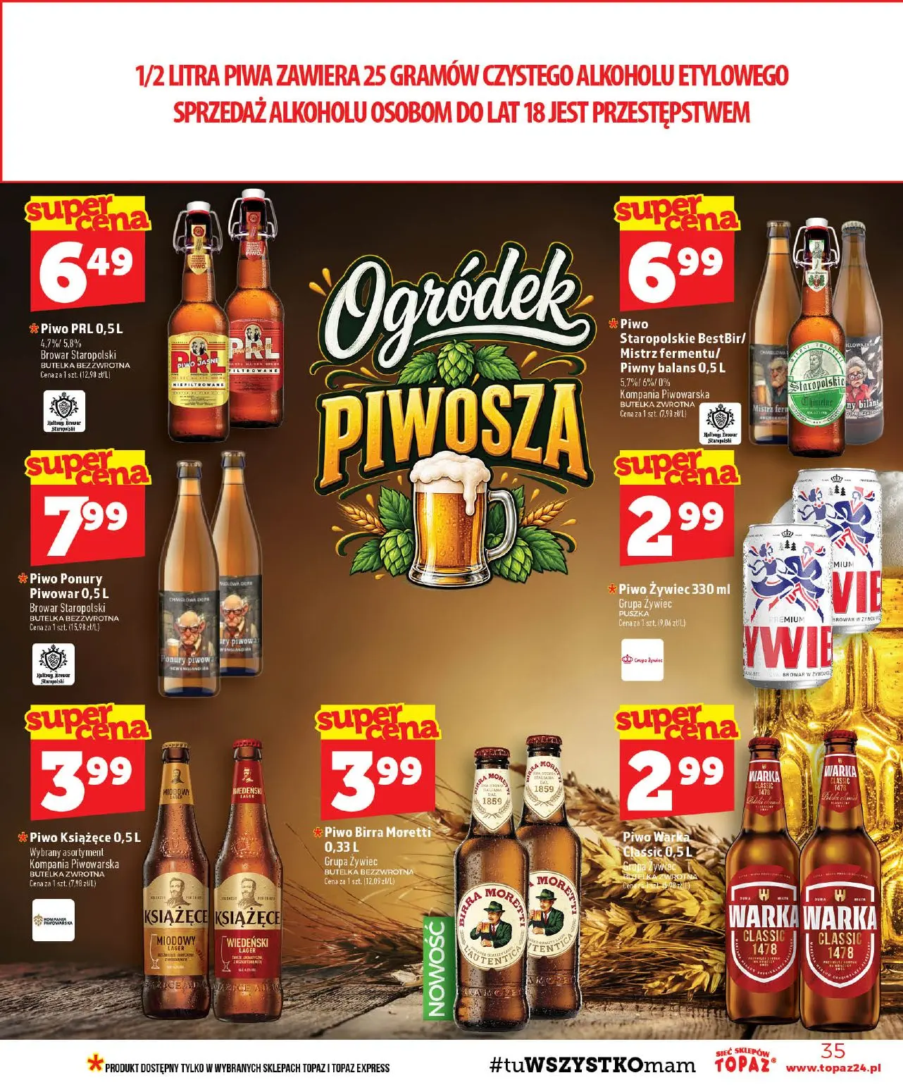 gazetka promocyjna Topaz Ogólna - Strona 35
