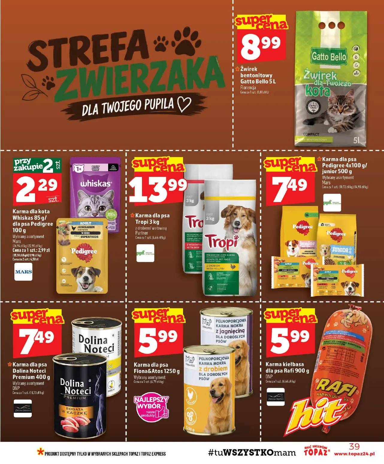 gazetka promocyjna Topaz Ogólna - Strona 39