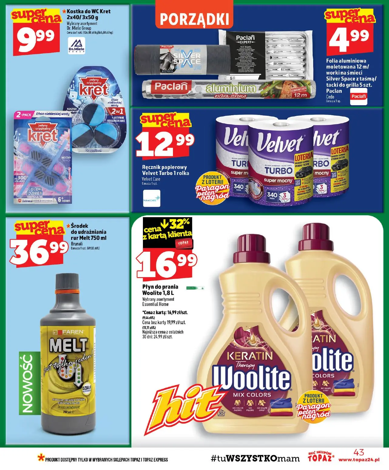 gazetka promocyjna Topaz Ogólna - Strona 43