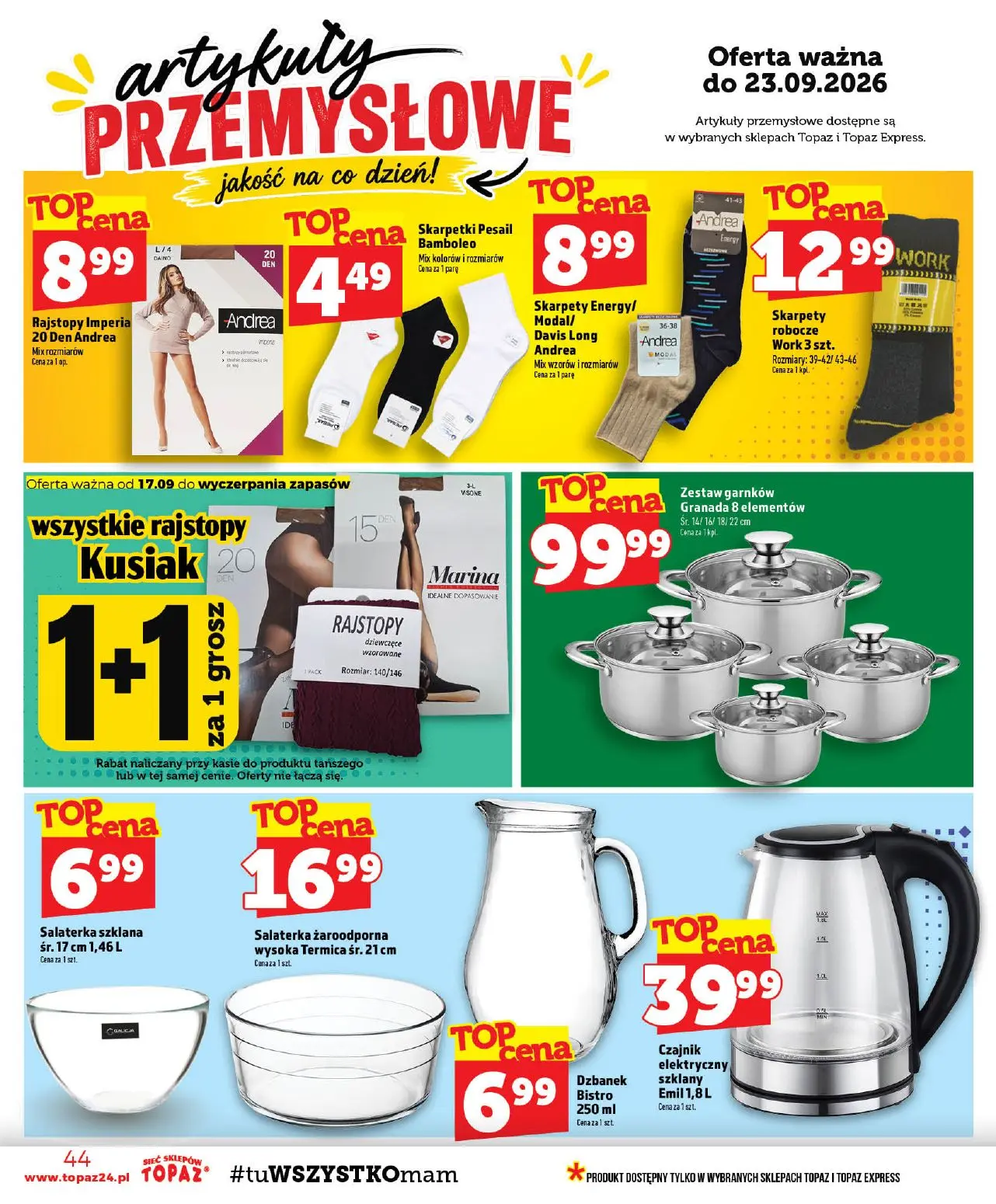 gazetka promocyjna Topaz Ogólna - Strona 44