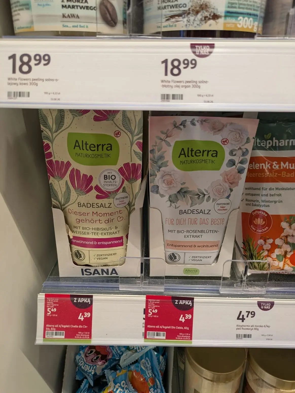 gazetka promocyjna ROSSMANN Wybrane promocje na marki Isana / Bielenda / Alterra  - Strona 4