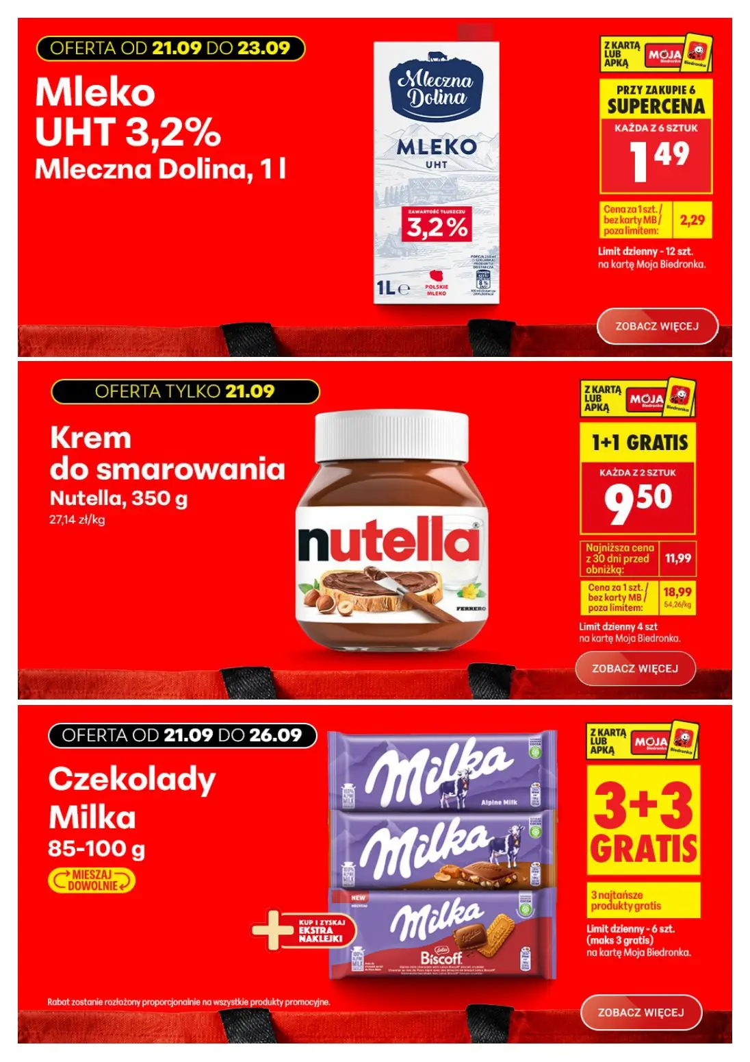 gazetka promocyjna Biedronka Biedronkowe oszczędności - Strona 3