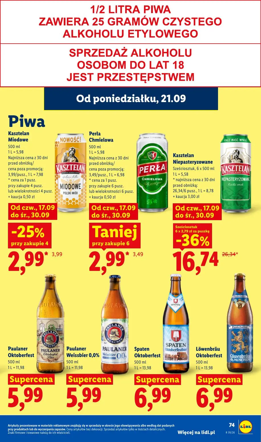 gazetka promocyjna LIDL Od poniedziałku - Strona 79