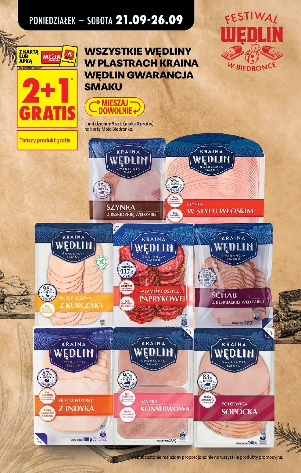 gazetka promocyjna Biedronka Festiwal wędlin - Strona 3