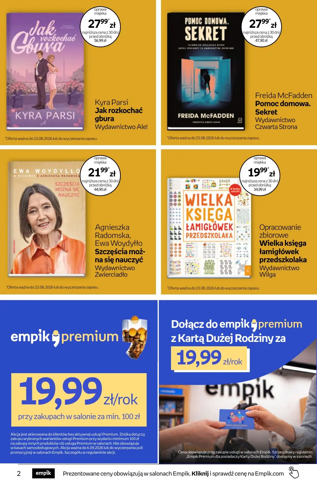 gazetka promocyjna Empik Tom kultury - Strona 2