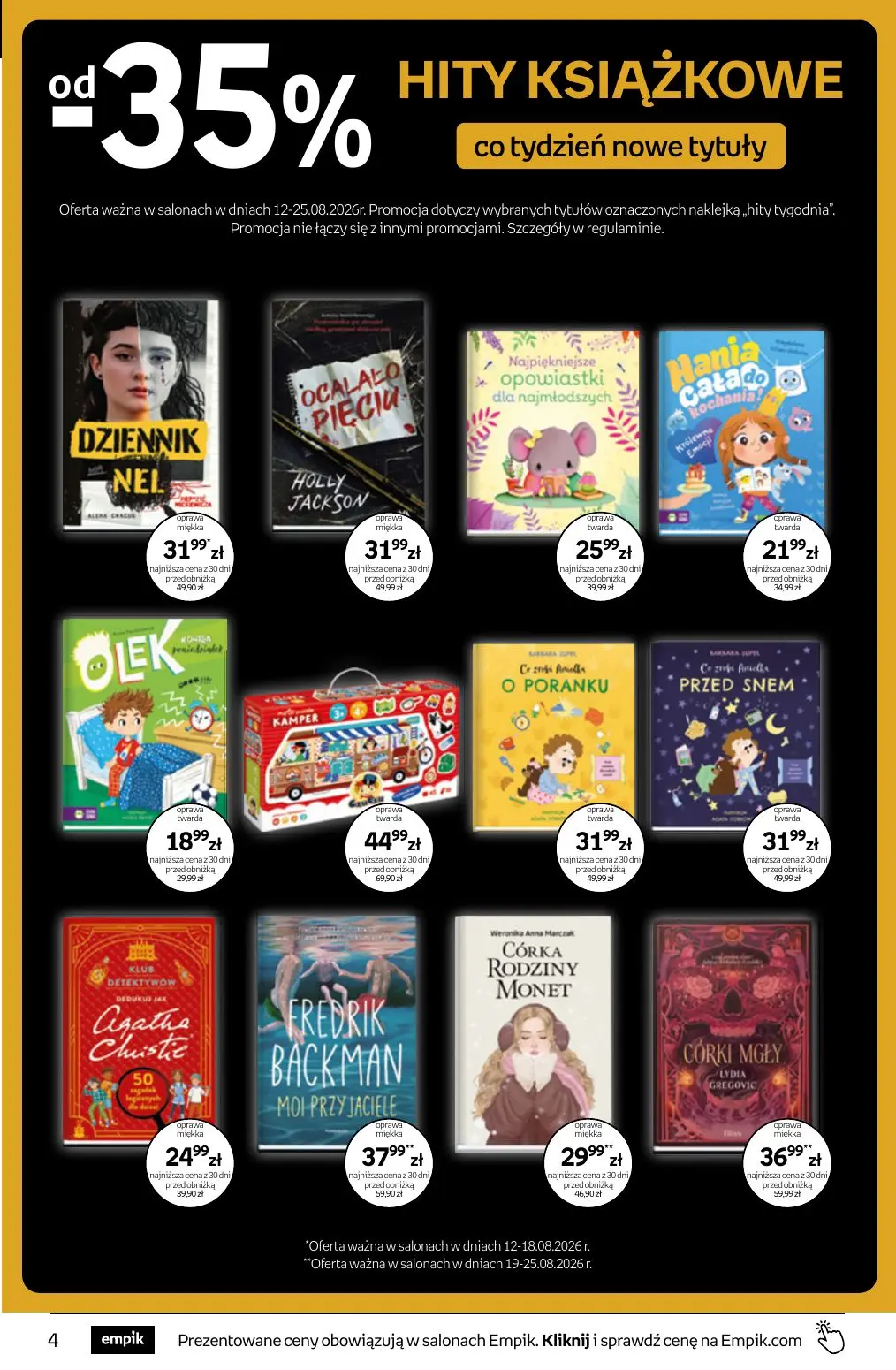 gazetka promocyjna Empik Tom kultury - Strona 4