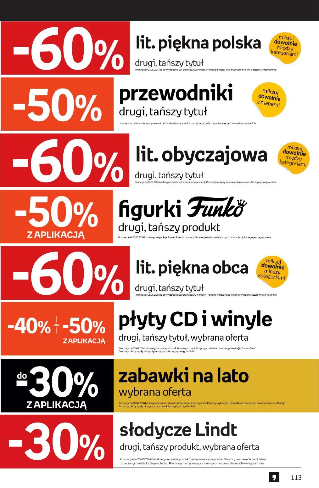 gazetka promocyjna Empik Tom kultury - Strona 113