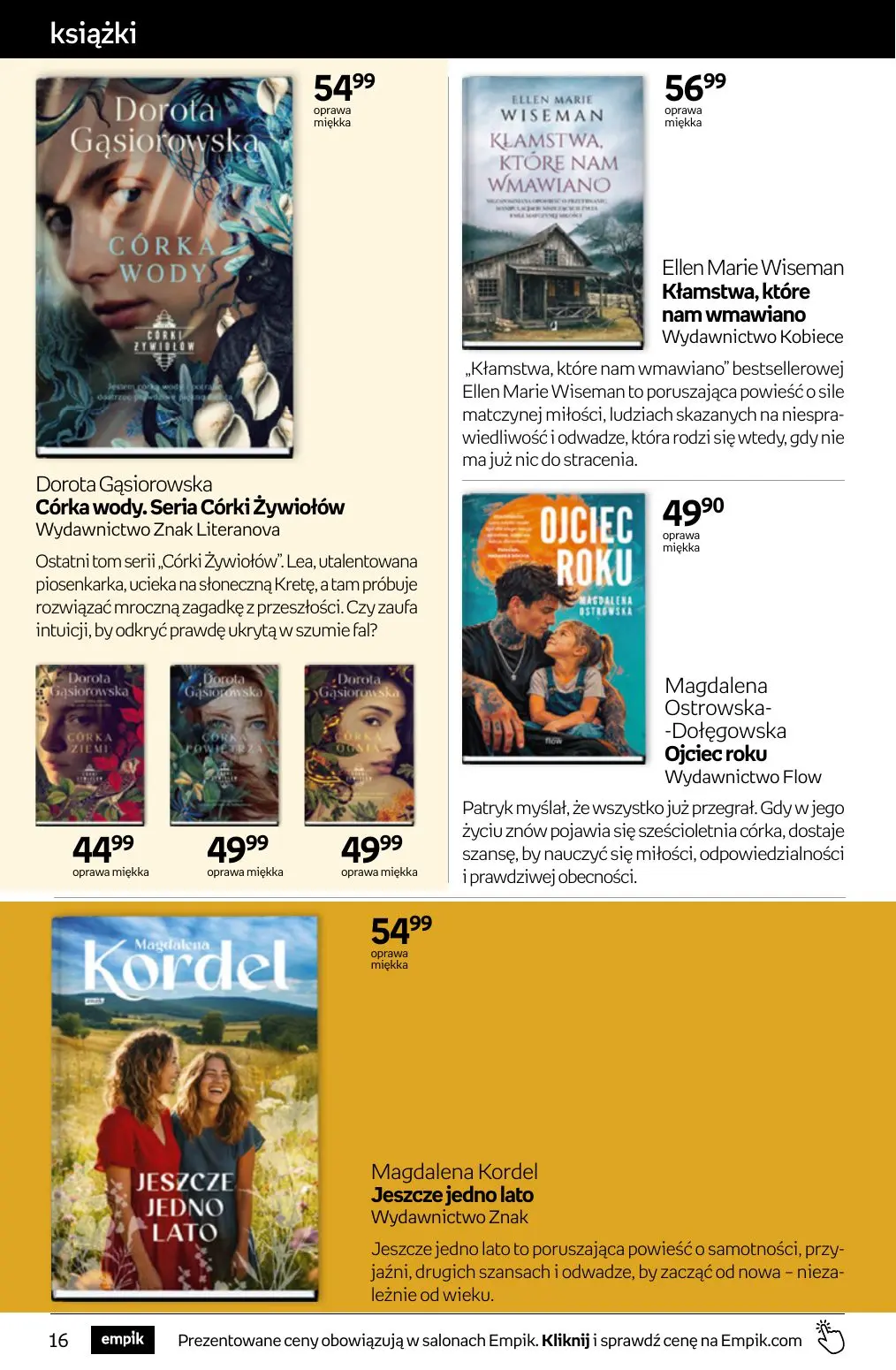 gazetka promocyjna Empik Tom kultury - Strona 16