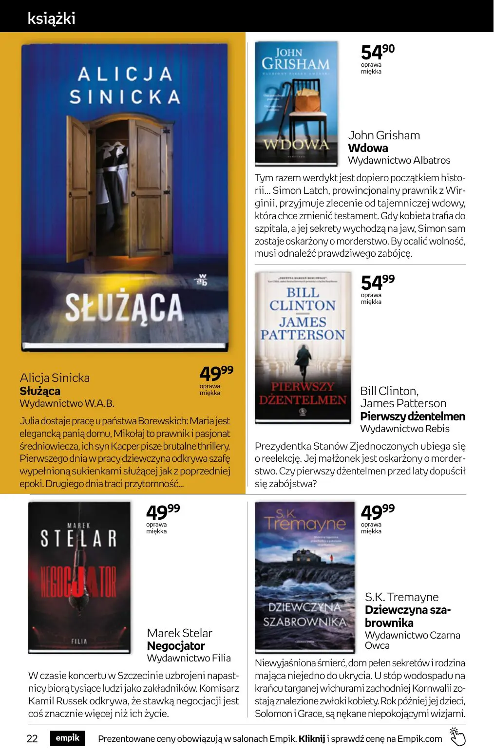 gazetka promocyjna Empik Tom kultury - Strona 22