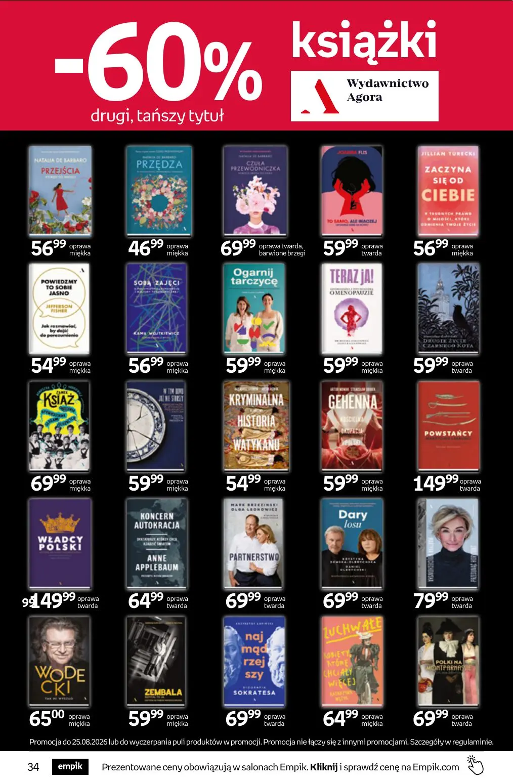 gazetka promocyjna Empik Tom kultury - Strona 34