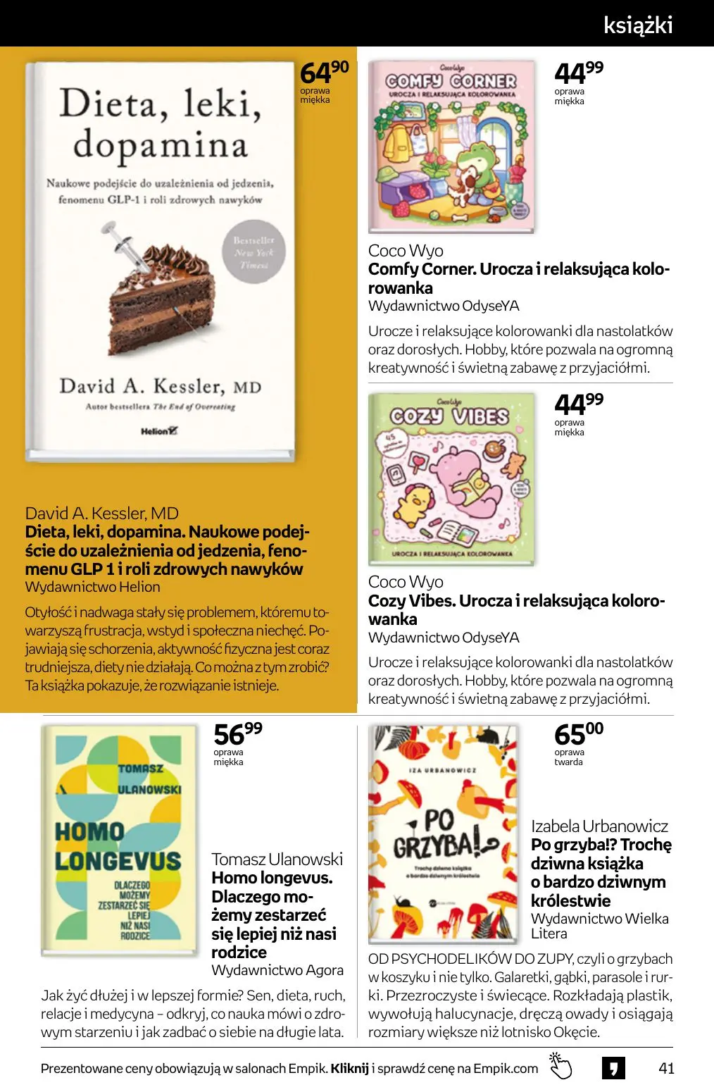 gazetka promocyjna Empik Tom kultury - Strona 41