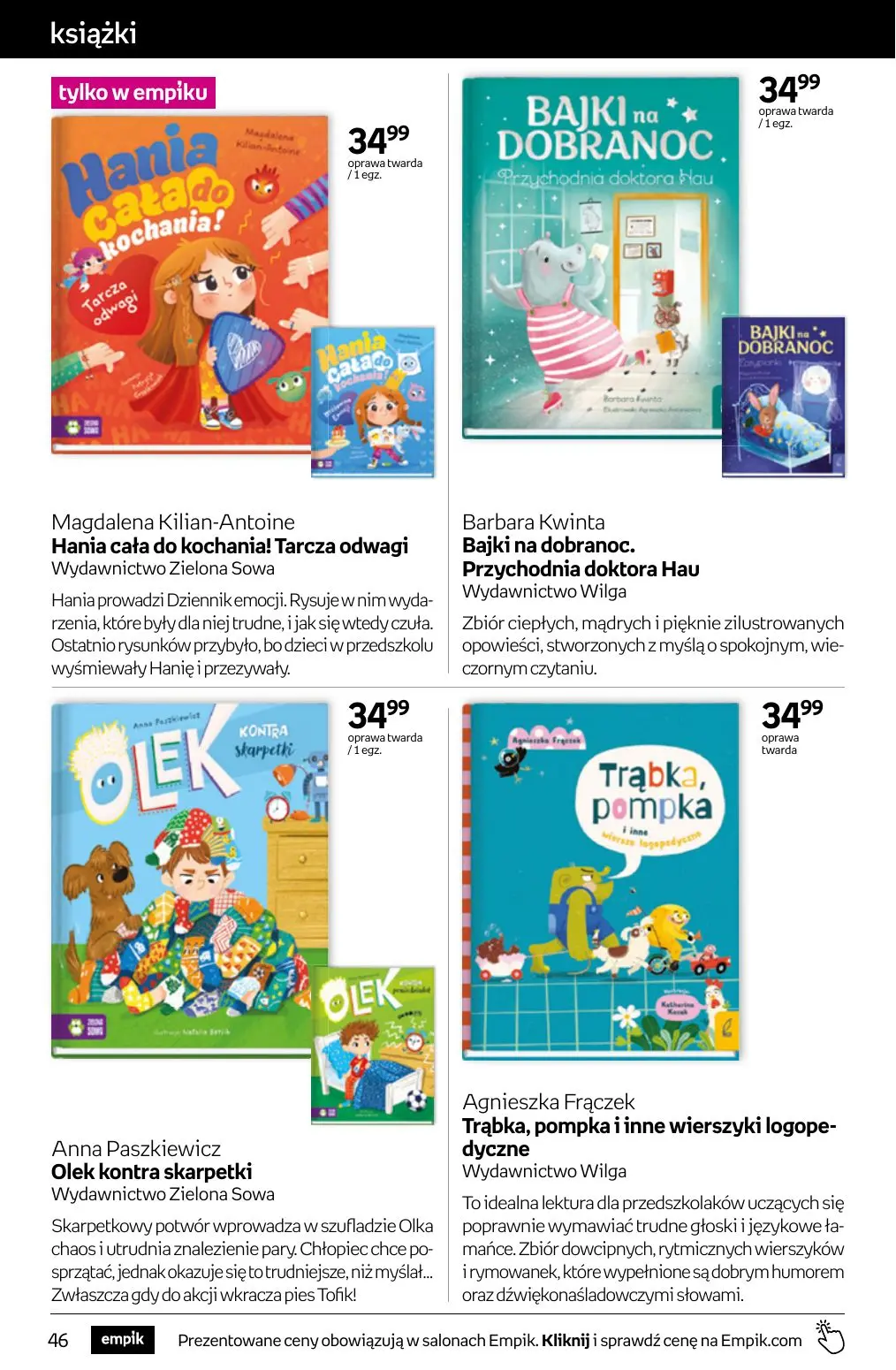 gazetka promocyjna Empik Tom kultury - Strona 46