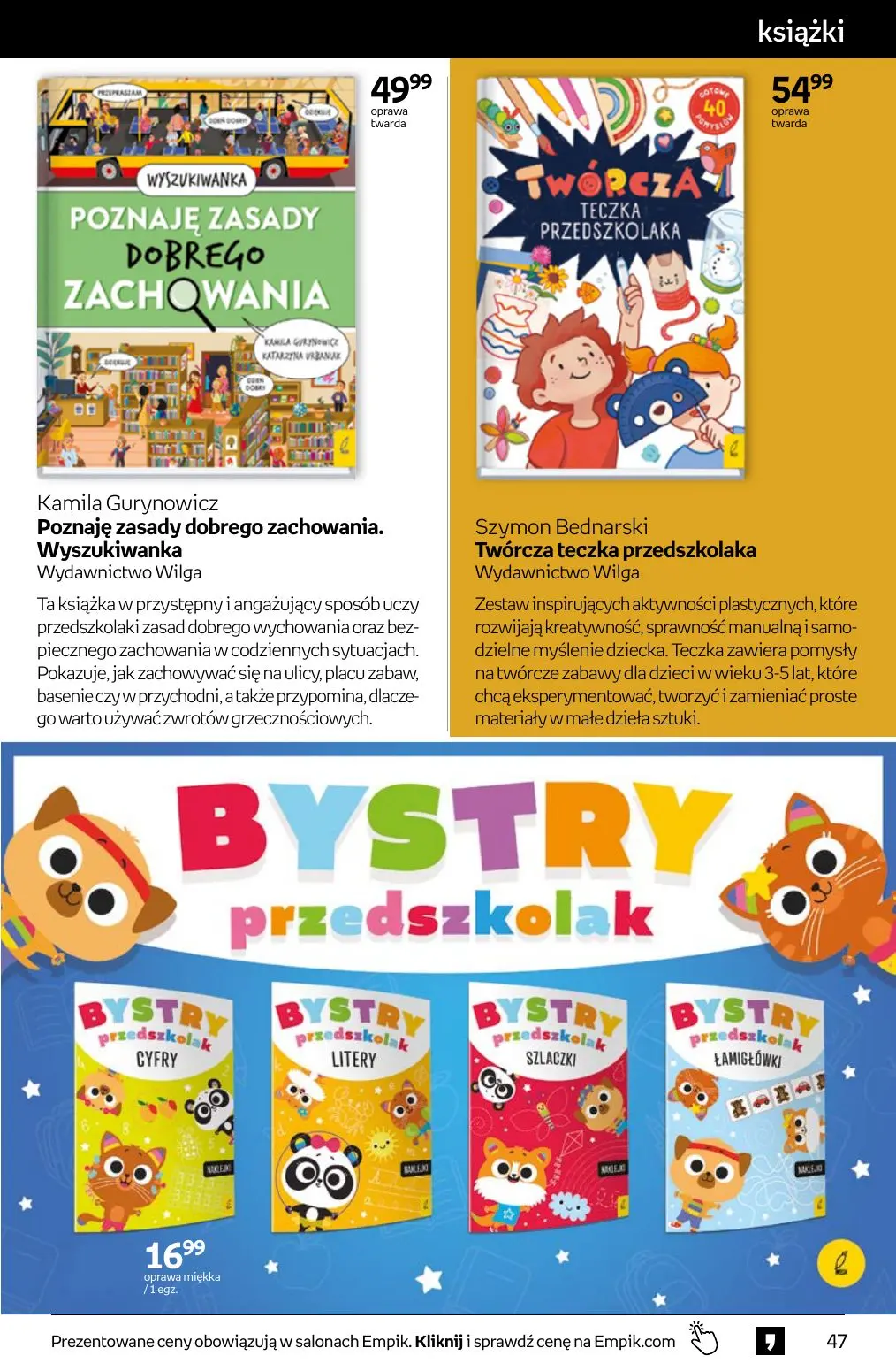 gazetka promocyjna Empik Tom kultury - Strona 47