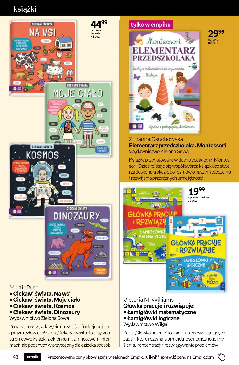 gazetka promocyjna Empik Tom kultury - Strona 48