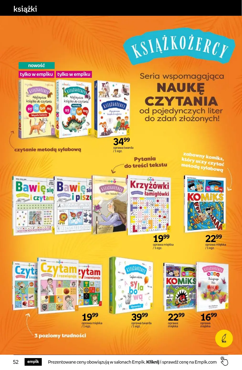 gazetka promocyjna Empik Tom kultury - Strona 52