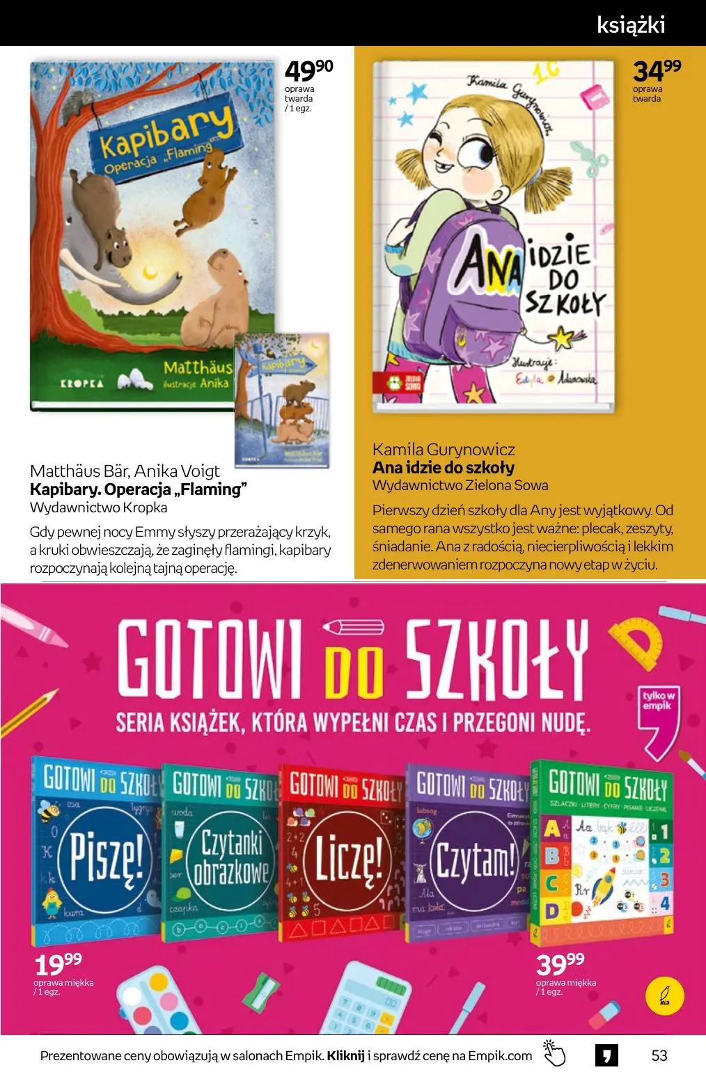 gazetka promocyjna Empik Tom kultury - Strona 53
